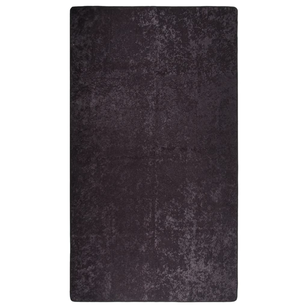 Vaskbart teppe 190x300 cm antrasitt