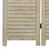Romdeler 4 paneler 140x165 cm heltre keisertre