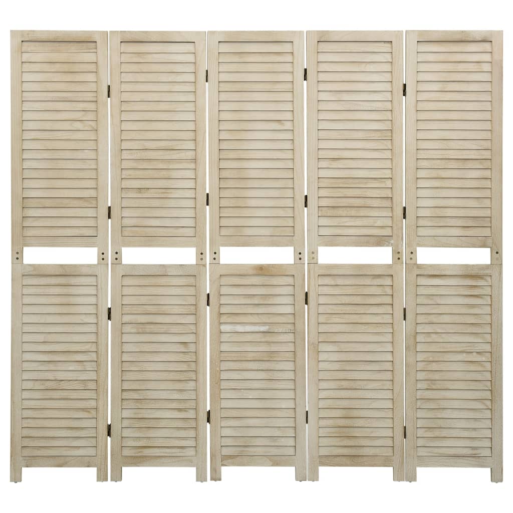 Romdeler 5 paneler 175x165 cm heltre keisertre