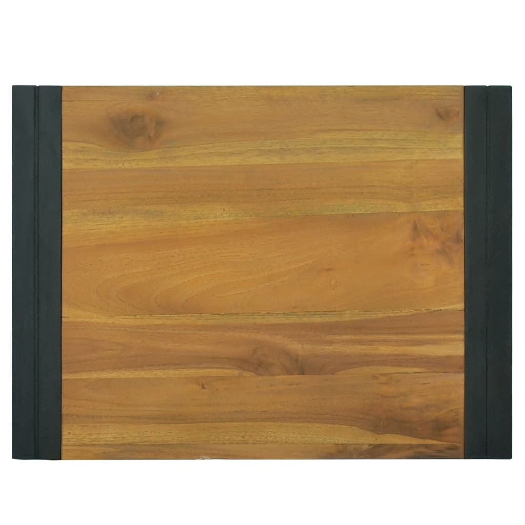 Baderomsskap 60x45x35 cm heltre teak