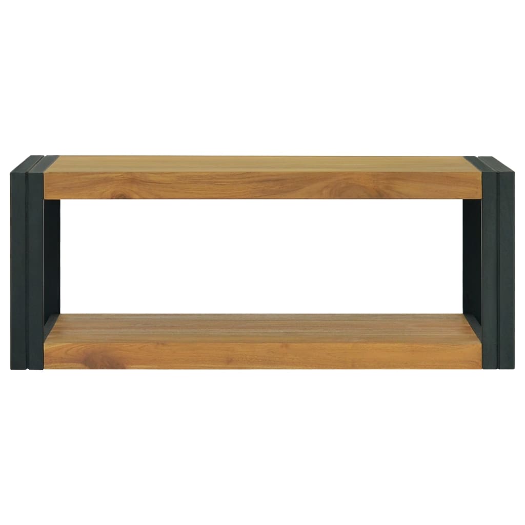 Baderomsskap 90x45x35 cm heltre teak