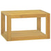 Veggmontert baderomsskap 60x45x35 cm heltre teak