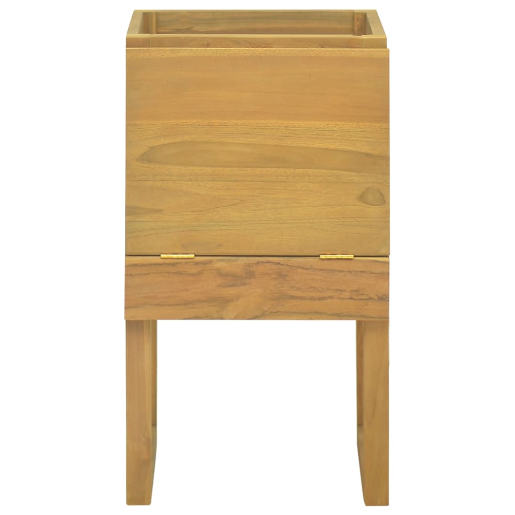 Baderomsskap 45x45x75 cm heltre teak