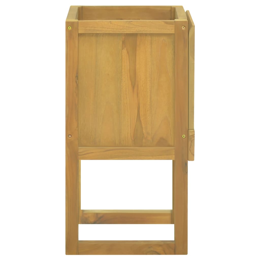 Baderomsskap 45x45x75 cm heltre teak