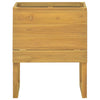 Baderomsskap 60x40x75 cm heltre teak
