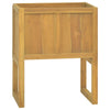 Baderomsskap 60x40x75 cm heltre teak