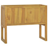 Baderomsskap 90x40x75,5 cm heltre teak