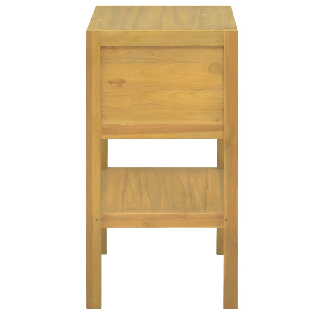 Baderomsskap 60x40x75 cm heltre teak