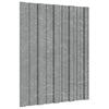 Takplater 36 stk sølv 60x45 cm galvanisert stål