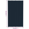 Takplater 36 stk antrasitt 80x45 cm galvanisert stål