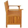 Oppbevaringsbenk 148 cm heltre akasie