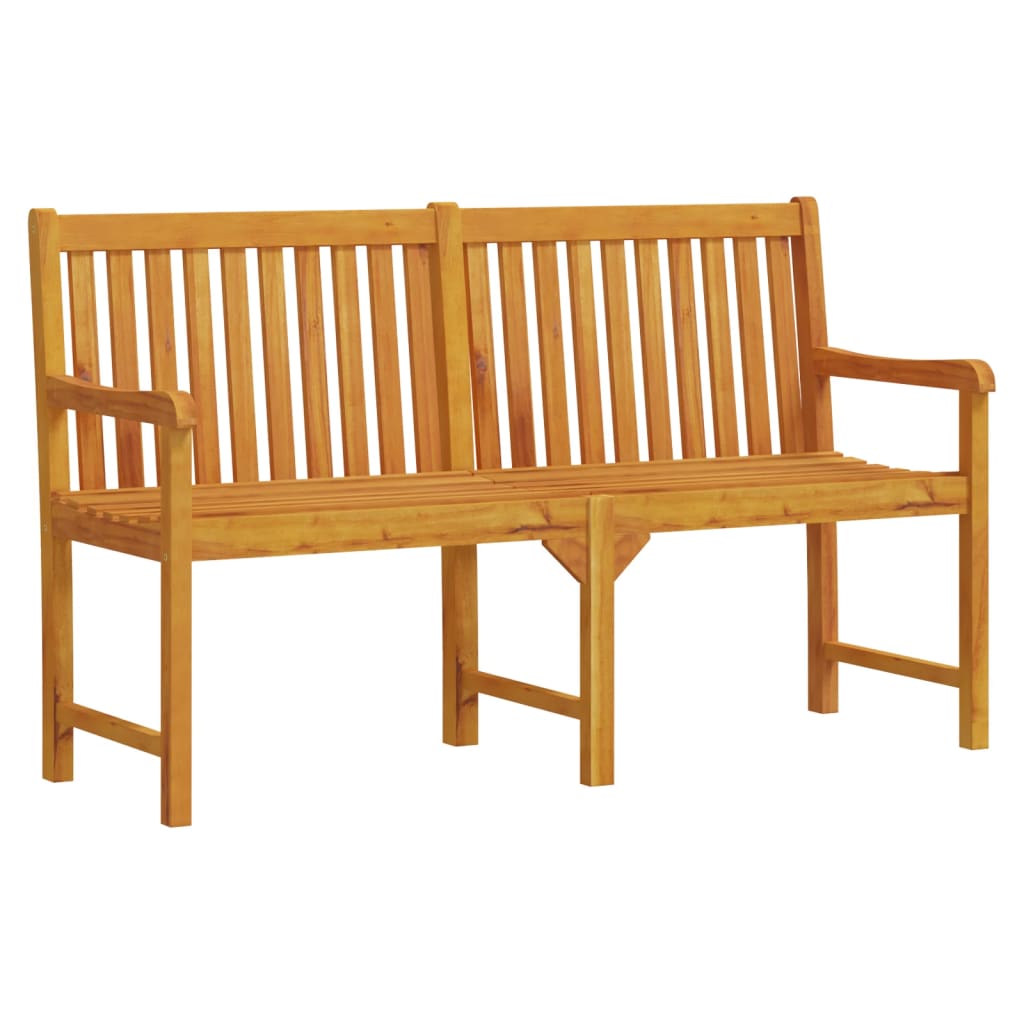 Hagebenk 150 cm heltre akasie