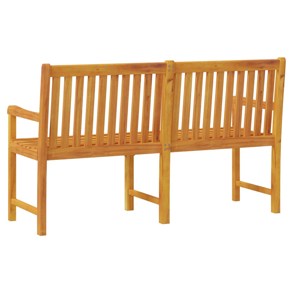 Hagebenk 150 cm heltre akasie