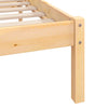 Sengeramme heltre furu 200x200 cm