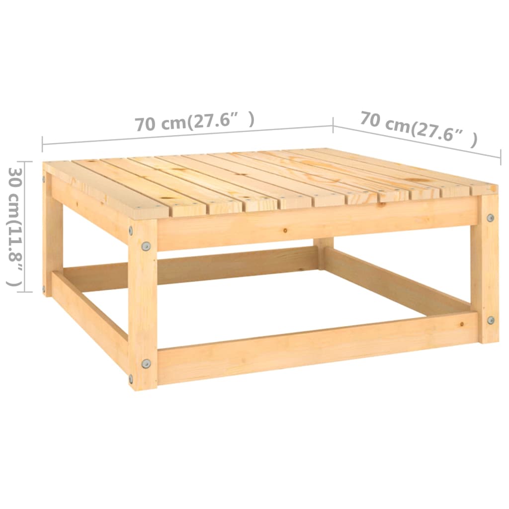 Hagesofagruppe med puter 3 deler heltre furu