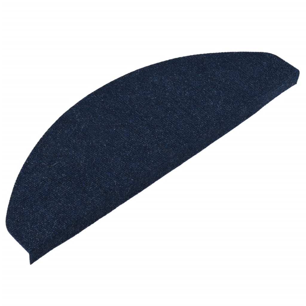 Selvklebende trappematter 15 stk 65x22,5x3,5 cm blå