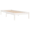 Sengeramme hvit heltre 75x190 cm Small Single