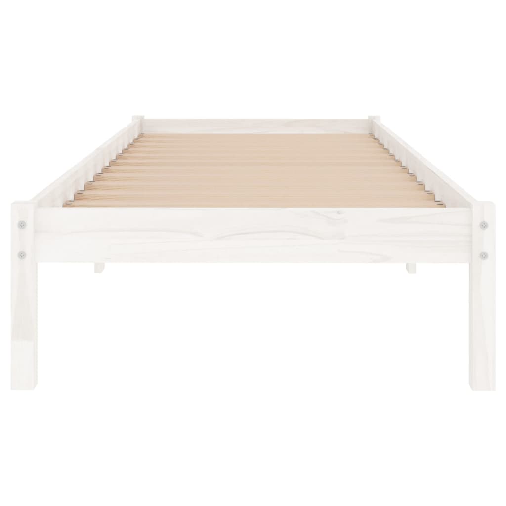 Sengeramme hvit heltre 75x190 cm Small Single