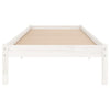 Sengeramme hvit heltre 75x190 cm Small Single