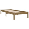 Sengeramme honningbrun heltre furu 100x200 cm