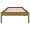 Sengeramme honningbrun heltre furu 100x200 cm
