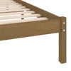 Sengeramme honningbrun heltre furu 100x200 cm
