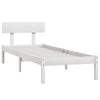 Sengeramme hvit heltre 75x190 cm Small Single