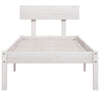 Sengeramme hvit heltre furu 90x190 cm Single