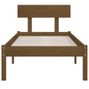 Sengeramme honningbrun heltre furu 90x190 cm Single