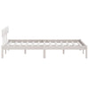 Sengeramme hvit heltre 120x190 cm Small Double