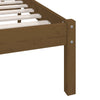 Sengeramme honningbrun heltre furu 120x200 cm