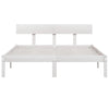 Sengeramme hvit heltre furu 150x200 cm King Size
