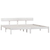 Sengeramme hvit heltre furu 180x200 cm Super King