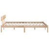 Sengeramme heltre furu 200x200 cm