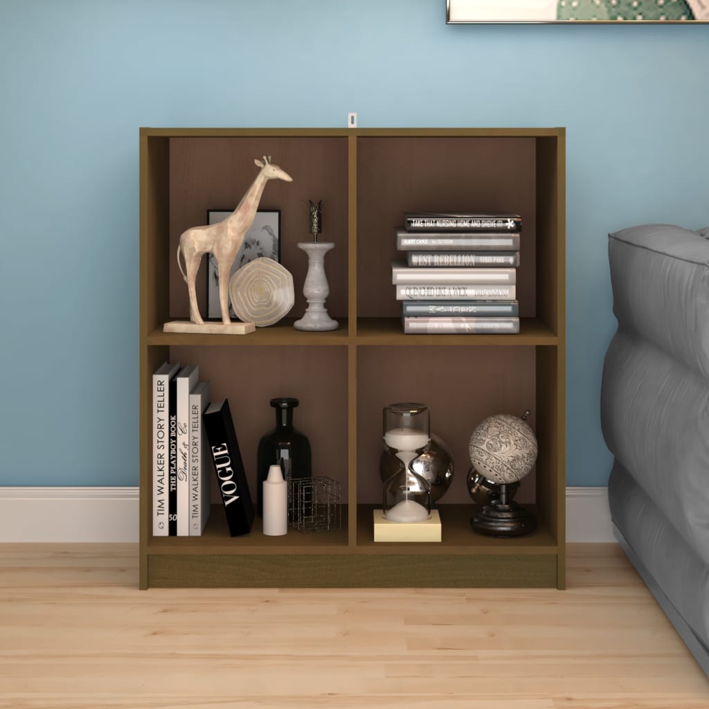 Skjenk honningbrun 70x33x76 cm heltre furu