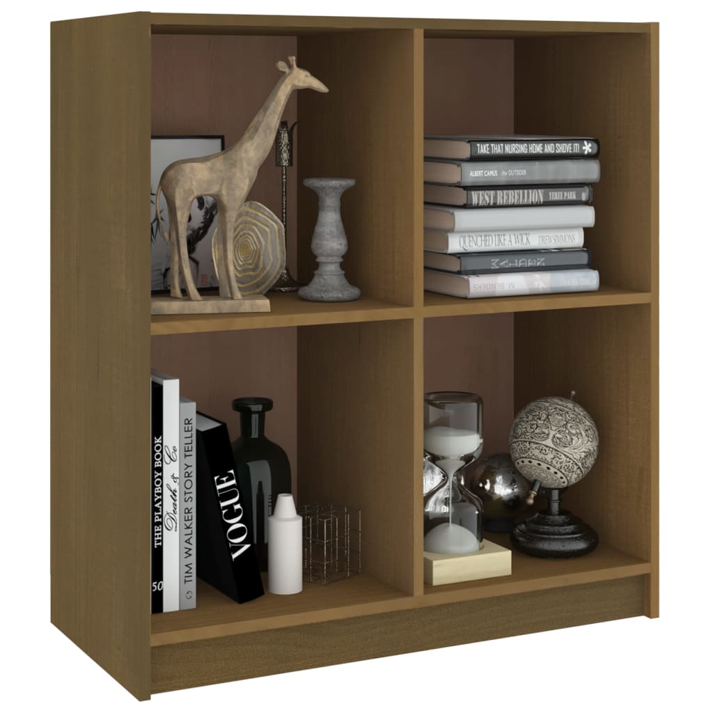 Skjenk honningbrun 70x33x76 cm heltre furu