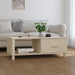Salongbord HAMAR honningbrun 100x55x35 cm heltre furu