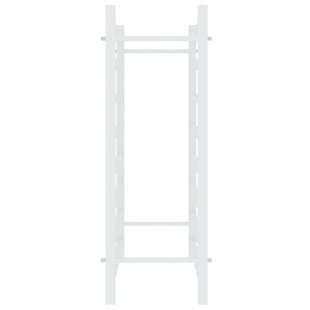 Vinstativ for 48 flasker metall hvit
