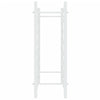 Vinstativ for 48 flasker metall hvit