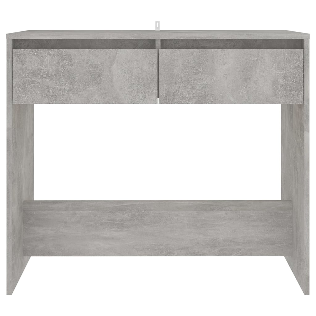 Konsollbord betonggrå 89x41x76,5 cm konstruert tre