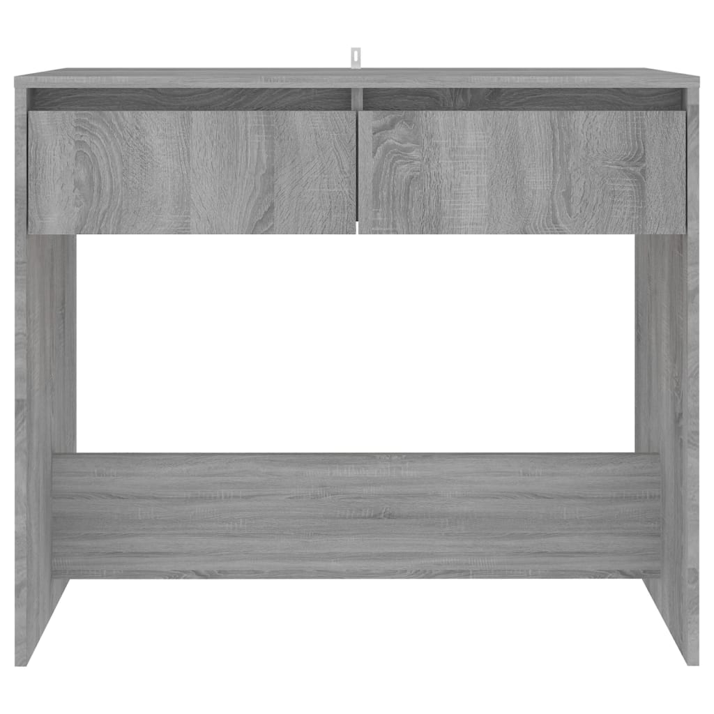 Konsollbord grå sonoma 89x41x76,5 cm konstruert tre