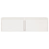 Veggskap 2 stk hvit 60x30x35 cm heltre furu