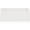 Veggskap hvit 80x30x35 cm heltre furu