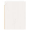 Veggskap 2 stk hvit 30x30x40 cm heltre furu