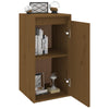 Veggskap 2 stk honningbrun 30x30x60 cm heltre furu