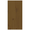 Veggskap 2 stk honningbrun 30x30x60 cm heltre furu