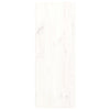 Veggskap 2 stk hvit 30x30x80 cm heltre furu