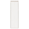 Veggskap 2 stk hvit 30x30x100 cm heltre furu