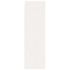 Veggskap 2 stk hvit 30x30x100 cm heltre furu