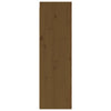 Veggskap 2 stk honningbrun 30x30x100 cm heltre furu